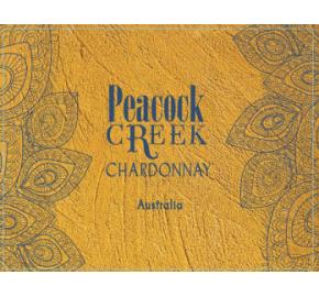 Peacock Creek - Chardonnay label