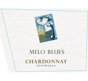 Melo Blues - Chardonnay label