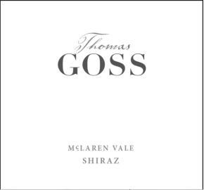 Thomas Goss - Shiraz label