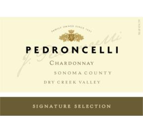 Pedroncelli - Chardonnay - Signature Selection label