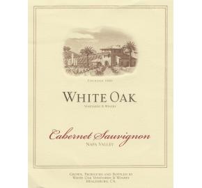 White Oak - Cabernet Sauvignon label