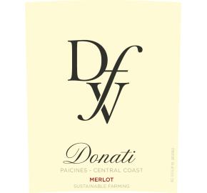 Donati Family - Merlot label