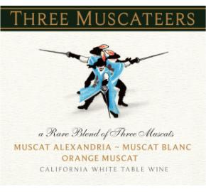 The Three Muscateers label