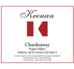 Keenan - Chardonnay label