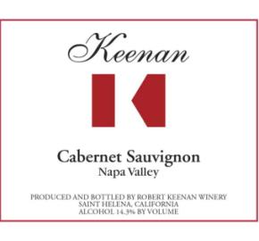 Keenan - Cabernet Sauvignon label