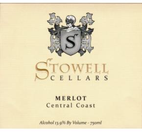 Stowell Cellars - Merlot label