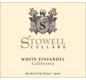 Stowell Cellars - White Zinfandel label