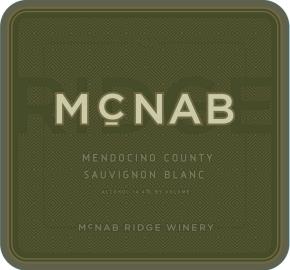 McNab Ridge - Sauvignon Blanc label
