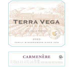 Terra Vega - Carmenere label