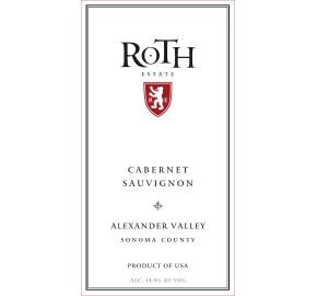 Roth Estate - Cabernet Sauvignon label