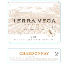 Terra Vega - Chardonnay label