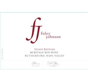 Foley Johnson - Rutherford Estate - Meritage label