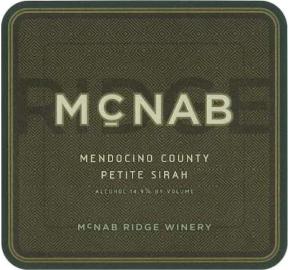 McNab Ridge - Petite Sirah label