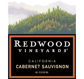 Redwood Vineyards - Cabernet Sauvignon label