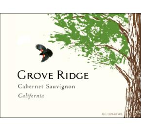 Grove Ridge - Cabernet Sauvignon label