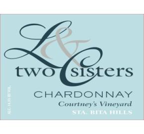 Two Sisters - Chardonnay - Courtney's Vineyard label