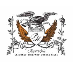 Purple Hands - Pinot Noir - Latchkey Vineyard label