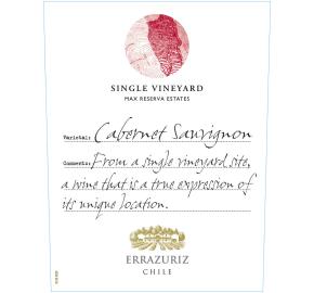 Errazuriz - Cabernet Sauvignon - Single Vineyard label
