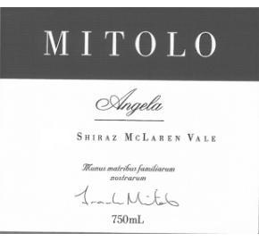Mitolo - Angela Shiraz label