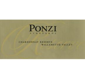 Ponzi Vineyards - Willamette Valley - Chardonnay Reserve label