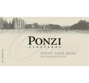 Ponzi Vineyards - Willamette Valley - Pinot Noir Rose label