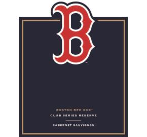 MLB Club Series - Red Sox California Red Blend label