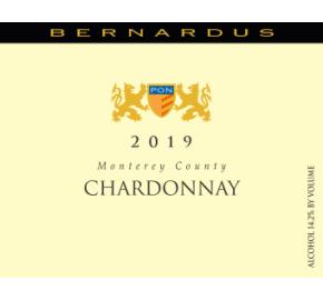 Bernardus Winery - Chardonnay Monterey label