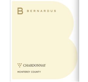 Bernardus Winery - Chardonnay Monterey label