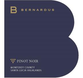 Bernardus Winery - Pinot Noir - Santa Lucia Highlands label