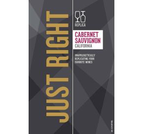Replica - Cabernet Sauvignon - Just Right label