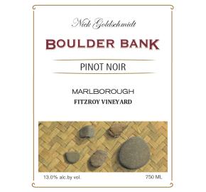 Nick Goldschmidt - Boulder Bank - Pinot Noir Wax label