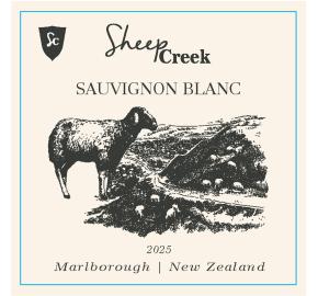 Sheep Creek - Sauvignon Blanc label