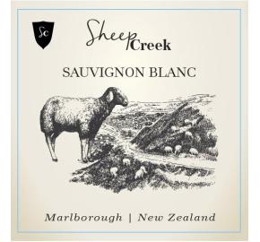 Sheep Creek - Sauvignon Blanc label