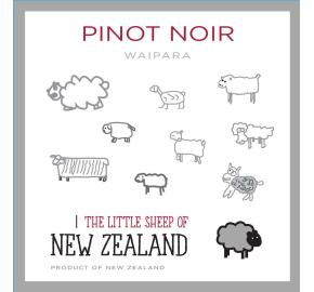 The Little Sheep - Pinot Noir label