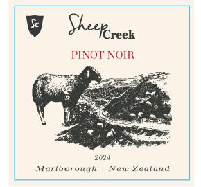 Sheep Creek - Pinot Noir label