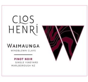 Clos Henri - Waimaunga Pinot Noir label