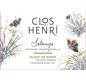 Clos Henri - Solange Blanc de Noirs - Methode Traditionelle label