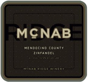 McNab Ridge - Zinfandel Mendocino label