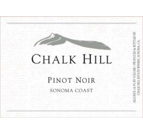 Chalk Hill - Pinot Noir label