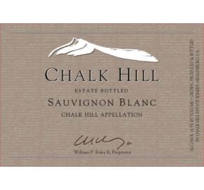 Chalk Hill - Estate Sauvignon Blanc label