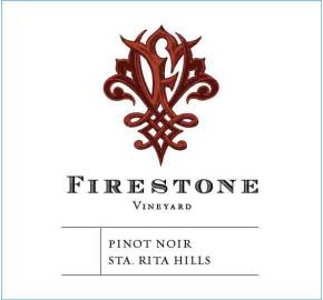 Firestone-Santa Rita Hills- Pinot Noir label
