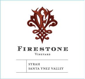 Firestone - Santa Ynez Valley - Syrah label