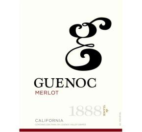 Guenoc - California - Merlot label