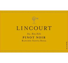 Lincourt - Rancho Santa Rosa - Pinot Noir label