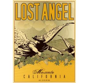 Lost Angel - Moscato label