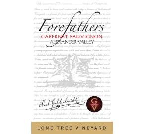 Nick Goldschmidt - Forefathers - Cabernet Sauvignon label