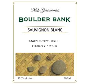 Nick Goldschmidt - Boulder Bank - Sauvignon Blanc Fitzroy label