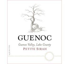 Guenoc - Lake County - Petite Sirah label