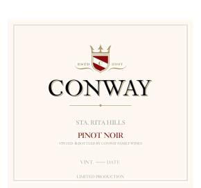 Conway - Pinot Noir - STA Rita Hills label