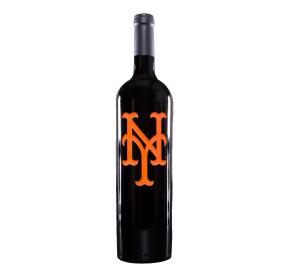 MLB Club Series - New York Mets - Etched Bottle Red Blend label